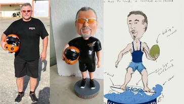 You can have your own Personalised Bobbleheads or Custom Bobblehead With Voice Recorder and Custom Hockey Bobbleheads or Custom Bobblehead Cardboard Box