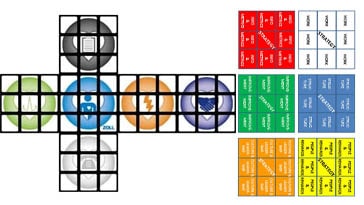Puzzle Cube, Custom Puzzle Cube, Folding Puzzle Cube