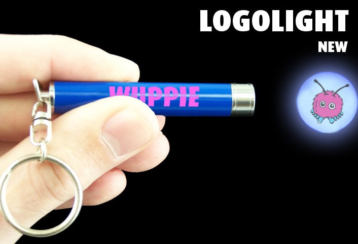torch keychain can projector weepuls