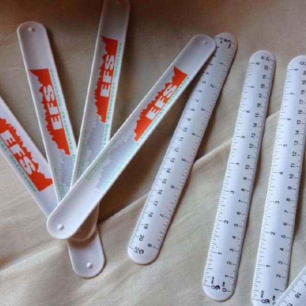 3 Pcs Silicone Ruler Snap Bracelets Ruler Slap Band Scale Student Child |  eBay
