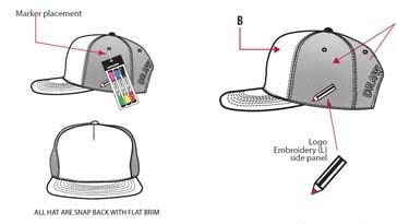 Custom Baseball Caps,Beanie and Buff, Glow In The Dark Hats, Custom Embroidered Baseball Caps, Snapback Flat Bill Hats or Custom Bucket Hats